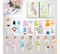 Magnetic Dress Up Baby,Magnetic Dress Up Dolls,Magnetics Paper Dolls,MagneticPrincess DressUp Paper Doll for Girls Ages 8-12,Creating Imaginative Birthday Gifts (#3)