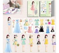 Magnetic Dress Up Baby,Magnetic Dress Up Dolls,Magnetics Paper Dolls,MagneticPrincess DressUp Paper Doll for Girls Ages 8-12,Creating Imaginative Birthday Gifts (#4)