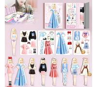 Magnetic Dress Up Baby,Magnetic Dress Up Dolls,Magnetics Paper Dolls,MagneticPrincess DressUp Paper Doll for Girls Ages 8-12,Creating Imaginative Birthday Gifts (#2)