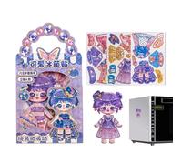 Magnetic Dress Up Doll - Creative Toy, Mix Match Fashion Kit | Paper Doll Accessories Engaging Playset Educational Pretend Play Pupils Preschoolers Collectors Party Home Learning Fun Gift