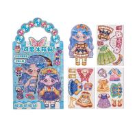 Magnetic Dress Up Doll Toy - Imaginative Collectible | Strong Magnetic Dress Up Doll Toy,for Collectors Pupils Fashion Lovers Preschoolers Party Home Classroom