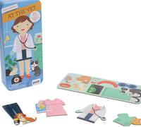 Magnetic dress up Set- At the Vet- 25 Pieces set- (Ideal for travelling) NEW