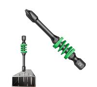 Magnetic Drill Bit Set | Crossing Strong Magnetic Rainbow Spring Head,Electric Anti-Slip Cross Shank for Precision Nut Attachment Extension Drilling Home Improvement Repair Projects
