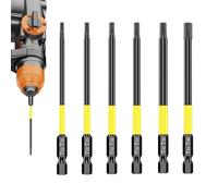 Magnetic Drill Bit Set, Heavy Duty Screwdriver Accessory Set, Screwdriver Tool Adapter, Professional Woodworking Equipment | Heavy Duty Drill Bit Set, for ate