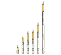 Magnetic Drill Bit Set - Set Of 6 K5 Drill Bits For Drill And Screwdriver,Accessories And Spare Parts For Home And Professional Tools In