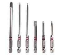 Magnetic Drill Bit Set, Shape Screwdriver Bit, High Magnetic Alloy Steel Drill Bits with Strong Grip Feature, Alloy Steel Material, Tool Set with Simple Design, Use for Woodworking Metalworking