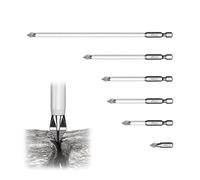 Magnetic Drill Bits | Power Tip Set of 6,High-Precision Multi-Purpose Anti-Slip Bits for Plumbing Construction Automotive Maintenance Metalworking Roofing