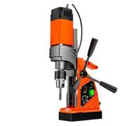 Magnetic Drill Press 1380W Adjustable Power Tool for Engineering Steel Structures, Industrial Grade Bench Drill Machine (fits Various Applications)