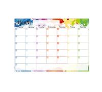 Magnetic Dry Erase Calendar - 2025 Magnetic Refrigerator Calendar Planner, Design Monthly Schedule Planner for Classroom, Home, Work Area