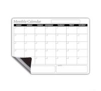 Magnetic Dry Erase Calendar for a3 PET Stain Resistant Magnetic