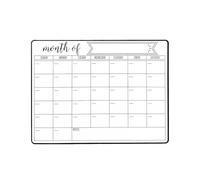 Magnetic Dry Erase Calendar For Refrigerator,Monthly Weekly Daily Magnet Fridge Table Dry Erase Calendar Planner Whiteboard