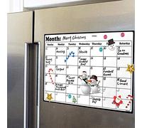 Magnetic Dry Erase Calendar Whiteboard for Refrigerator Planners 16.9 Inches x 11.8 Inches