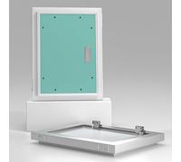 Magnetic Drywall Access Door - Galvanized Panel with Touch Latch Metal Access Panel for Plumbing & Heating Concealed Entry for Easy Access and Maintenance