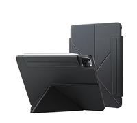 Magnetic Dual-Sided Y-Fold Case for iPad 12(2026) | Bend-Resistant PC Shell, Auto Sleep/Wake, Kickstand, Stylus Holder, Shockproof, Anti-Fingerprint