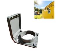 Magnetic Duct Adapter Pass-Through for Diesel Heaters & Air Conditioners Universal Flange with Cover for RVs, Campers, Tents Easy-Connect Ventilation Solution