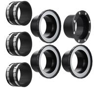 Magnetic Dust Collector System for 4" Shop Vacuums Dust Hose,One-to-Multi Magnetic Dust Collection Starter Kit for Woodwork w/1PK Mag Port Connector+3Set 4” Couplers,Hookup Drum Sander Jointer Planer