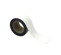 Magnetic Easy Wipe Racking Strip 70mm Wide x 10m Long - Magnetic Tape - White
