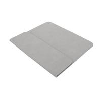 Magnetic Ebook Sleeve Case, Lightweight Shockproof Cover for Kindle | Magnetic auto sleep/wake closure, slim padded pouch for on-the-go protection, light grey fabric finish