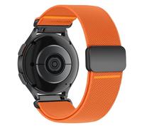 Magnetic Elastic Strap for Samsung Galaxy Watch 7/6/5/4/FE 40M 44mm, Galaxy Watch 6 Classic 43, 47mm/5 Pro 45mm/4 Classic 42 46mm/Active 2, 20mm Stretchy Nylon Sport Band for Samsung