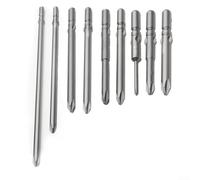 Magnetic Electric Cross Screwdriver Bit for 802/6C with Multiple Head Types and 6mm Round Shank for Efficiency (80xPH2)