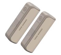 Magnetic electric hand warmer, Adjustable Heat Settings, ABS+PC+aluminum alloy+electronic components, Electric Hand Warmers, Reusable Pocket, Long-Lasting Heat, for Cold-Weather Outdoor Travel