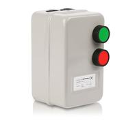 Magnetic Electric Motor Starter - 220/240V 6.8-11AMP 2.2KW - 3 HP Single Phase Magnetic Starter for Motors (Button Switch)