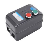 Magnetic Electric Motor Starter Control Switch 7.5KW 3 Phase 380V 1422A Heavy Duty Industrial Grade Iron Material for Air Compressor Water Pump Motor Start Up