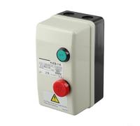 Magnetic Electric Motor Starter Switch for 3 Phase 380V Systems, Waterproof IP55, with Overload and Defect Protection Suitable for For compressors (1.8-2.7A)