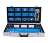 Magnetic Electrical Experiment Box, 18 Pieces of Physical Experiment Equipment, Can Be Adsorbed On The Blackboard, Convenient for Teaching Display, Suitable for Teaching and Experiments