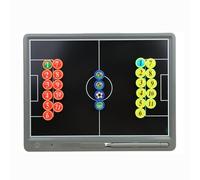 Magnetic Electronic 12in LCD Basketball Coaching Board, Basketball Tactical Equipment Set, with Stylus Pen and Magnetic Chess Pieces, Light and Portable(Medium,Soccer)
