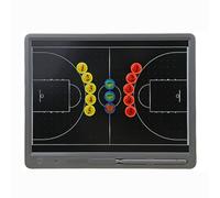 Magnetic Electronic 12in LCD Basketball Coaching Board, Basketball Tactical Equipment Set, with Stylus Pen and Magnetic Chess Pieces, Light and Portable(Medium,Basketball)