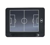 Magnetic Electronic 6.5in LCD Basketball Coaching Board, Basketball Tactical Equipment Set, with Stylus Pen, One-Click Clear/Lock, Light and Portable(Large,Soccer)