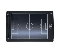 Magnetic Electronic 6.5in LCD Basketball Coaching Board, Basketball Tactical Equipment Set, with Stylus Pen, One-Click Clear/Lock, Light and Portable(Medium,Soccer)