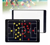 Magnetic Electronic Soccer Coaching Boards - 13.7/9.5inch LCD Soccer Coaching Board, Double Sided Portable Erasable Pro Strategy Board for Training Teaching Competition Command