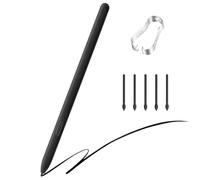 Magnetic EMR Stylus Pen - 4096 Pressure Sensitivity, Palm Rejection, Eraser Button - 5 Replacement Tips - Compatible with reMarkable 2/1, Kindle Scribe, Galaxy, HP, Surface & Wacom Devices, Black