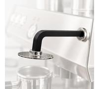 Magnetic Espresso Puck Screen Holder with 304 Stainless Steel Reusable Shower Screen, No-Touch Coffee Accessory Set, Compatible with 51/53/58mm Portafilters, Home Coffee Bar Organizer (Black-58mm)