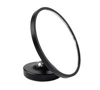Magnetic Espresso Shot Mirror Easy Portafilter Viewing Metal Glass Magnetic Espresso Suitable for Daily Use HD Reflective Glass Mirror (Black)