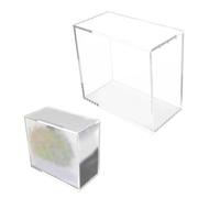 Magnetic ETB Protector Case Compatible with Elite Trainer Boxes, 7.56x6.69x3.62in/19.2x17x9.2cm Magnetic High-Transparency Acrylic ETB Display Box for Anime Merch Storage and Display