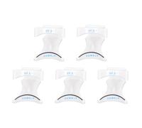 Magnetic Eyelash Applicator Tool Set - Wide Angle Arc Magnetic Lash Clamp/Holder with Comfortable Hold for Easy Use - 5Pcs Applicator for Various Eye Shapes