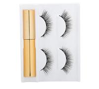 Magnetic Eyelash Extensions Set, 2 Pairs 5D Magnetic False Lashes Waterproof Long-Lasting for Home Use