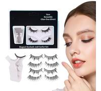 Magnetic Eyelashes 2 Pairs Glue-Free Natural Clusters