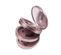 Magnetic Eyelashes, 6 Pairs, 16 Pieces, 3D Magnetic Lashes, Reusable Artificial Eyelashes with Applicator, Brush and Mirror Box for Natural Make-Up (Pink)