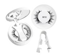 Magnetic Eyelashes, Magnetic False Eyelashes, Portable False Eyelashes, Easy To Use, Lightweight, 4Pcs, For Women, Girlfriend, Mother, Wife