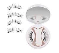 Magnetic Eyelashes Natural Look Natural Clusters False with Applicator