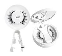 Magnetic Eyelashes - Natural Look, No Glue Needed Reusable False Eyelashes with Magnetic Applicator, Comfortable and Easy to Attach, Perfect for Women, Friends, Practical Outdoors: Take your eyelashes