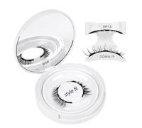 Magnetic Eyelashes with Applicator, Higu clace Waterproof Magnetic Eyelash No Glue or Eyeliner Need, Reusable False lashes Easy to Wear, Magnetic Eyelash No Glue Needed Beginner Friendly(N3-C4)