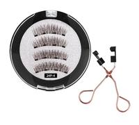 Magnetic Eyelashes without Eyeliner,Reusable Magnetic Eyelashes Natural Look,2024 New Magnetic Eyelashes with Lash Curler,No Glue or Liner Needed
