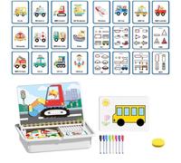 Magnetic Faces For Kids, Magnetic Dress Up Puzzle, Create 1000+ Unique Looks, Educational Learning Toy, Enhance Creativity And Imagination (#C)