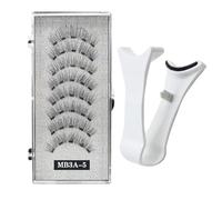Magnetic False Eyelashes - Reusable 3D Lash Pair, Natural Eye Enhancer | No Glue Beauty Lash System Kit For Any Occasion Such As Birthdays Get A Look Without The Hassle Of Traditional Falsies.
