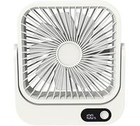 Magnetic Fan for Use on Cruise Ships-Portable Rechargeable & Plug-In options, 5-Speed Adjustable Quiet Wind, Up to 7H of Battery Life, Perfect for 2025 Cruises Travel